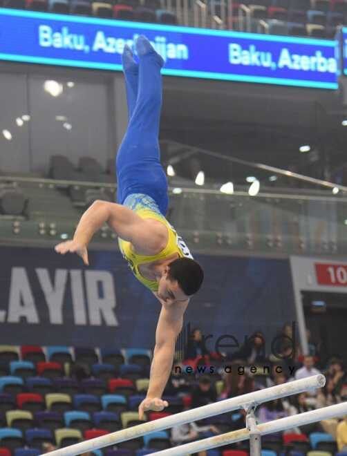 Baku hosts opening ceremony of FIG Artistic Gymnastics Apparatus World Cup Azerbaijan Baku 7 March 2024

